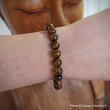Load image into Gallery viewer, Bracelet en Œil de tigre
