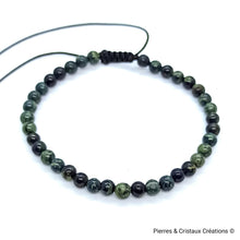 Load image into Gallery viewer, Bracelet réglable Jaspe Kambaba
