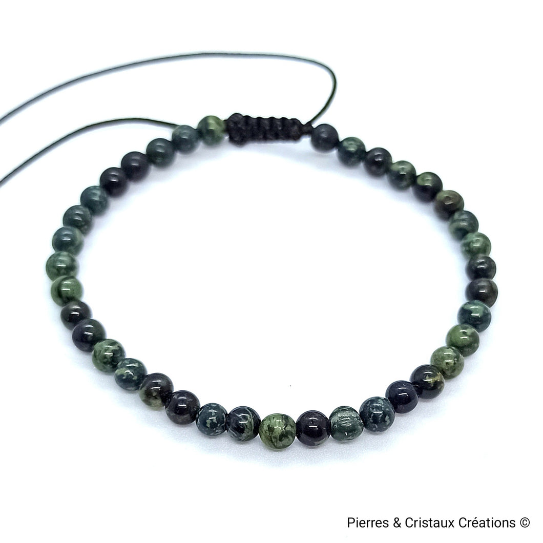 Bracelet réglable Jaspe Kambaba