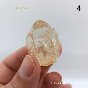 Pointes naturelles Citrine