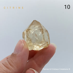 Pointes naturelles Citrine