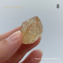 Load image into Gallery viewer, Pointes naturelles Citrine

