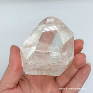 Pointe naturelle Cristal de Roche