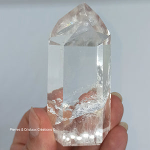 Pointe naturelle Cristal de Roche