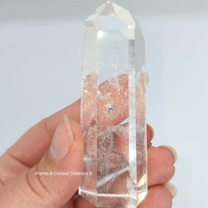 Pointe naturelle Cristal de Roche
