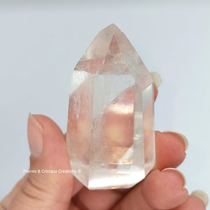 Pointe naturelle Cristal de Roche