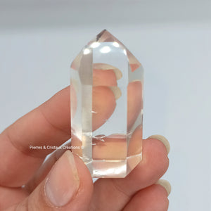 Pointe naturelle Cristal de Roche